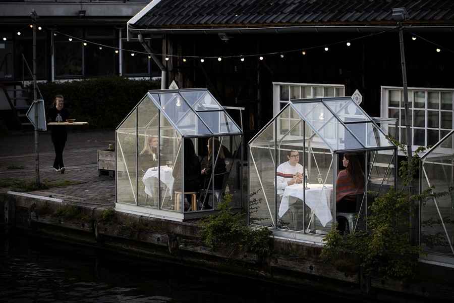 疫情下如何讓客人店內進餐 荷蘭餐館有妙招