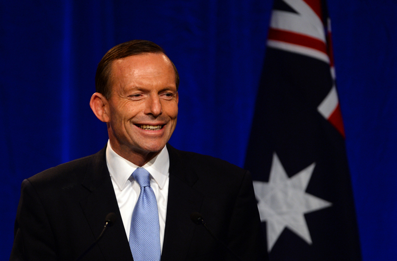 2020年12月3日，澳洲前總理艾伯特（Tony Abbott）發表評論文章，呼籲澳洲加強與盟友的戰略聯盟，共同對抗中共霸凌。圖為澳洲前總理艾伯特（Tony Abbott）。（Saeed KHAN/AFP）