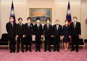 日本自民黨青年局眾議員訪台 5日拜會賴清德
