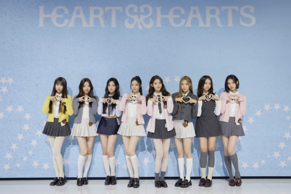 Hearts2Hearts以少女時代為榜樣 目標是新人獎