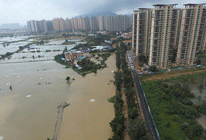 廣東暴雨致嚴重洪災 水深2米 民急籲救援