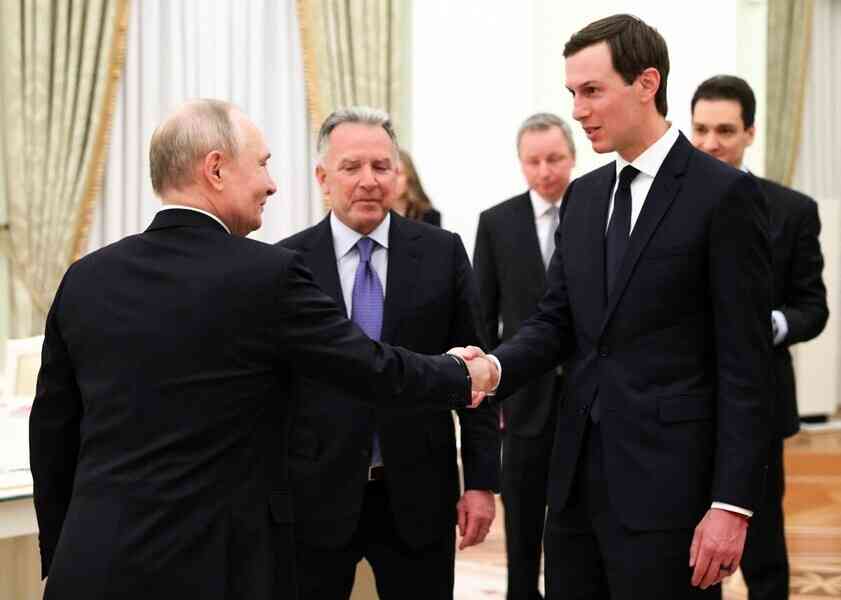 普京與美國特使及特朗普女婿會晤