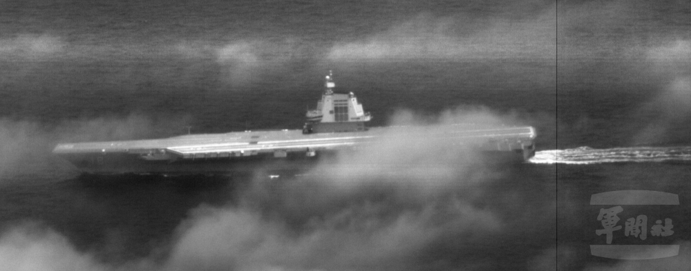 中共福建艦穿越台灣海峽 台灣嚴密監控