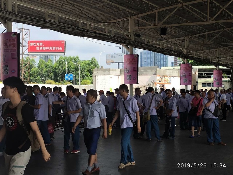 東莞數百公交司機汽車站維權 討工齡賠償
