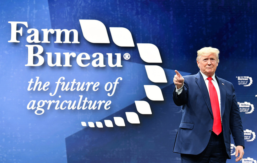感謝農民支持 特朗普：將促中方執行貿易協議