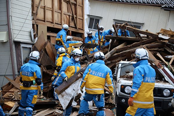 日本地震｜死亡人數上升至78人 25人失蹤