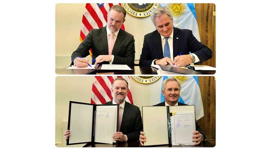 美國阿根廷簽貿易協議 互免數百項關稅