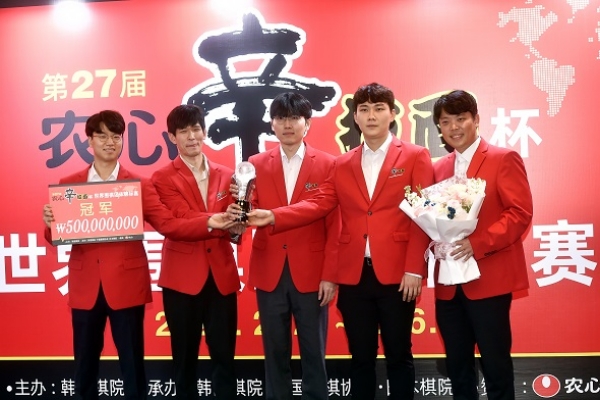 農心盃大結局：申真諝21連勝助韓國六連霸