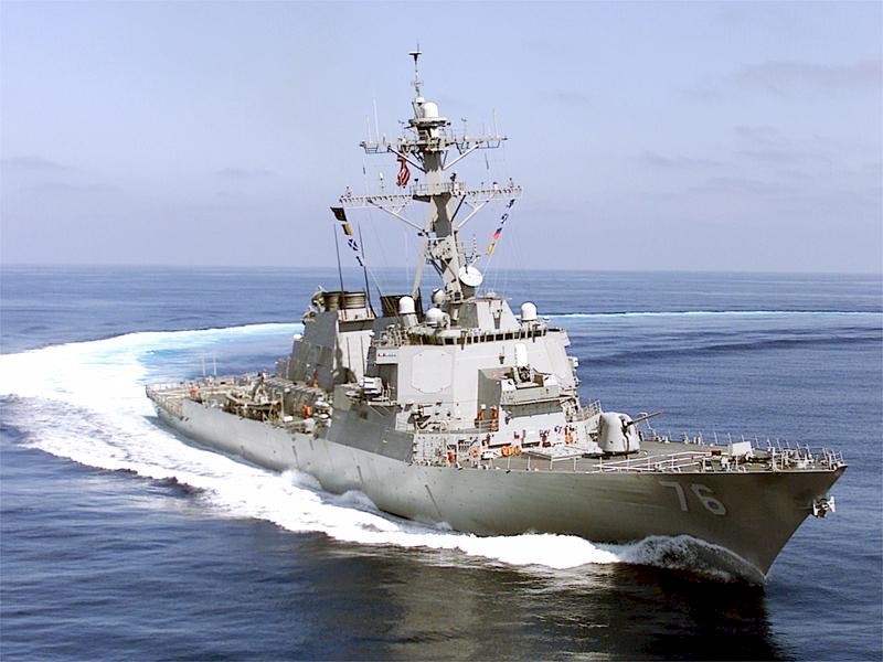 美加軍艦穿越台灣海峽 中共軍機軍艦窺視