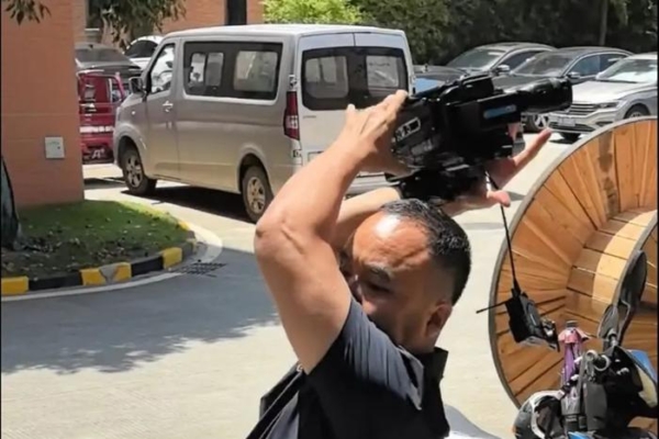 涉賣非標電纜 湖南企業法人對採訪記者施暴