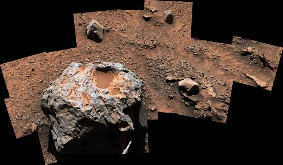 NASA好奇號在火星表面發現金屬物體