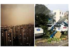 「五一」前夕 大風、沙塵暴席捲中國多地