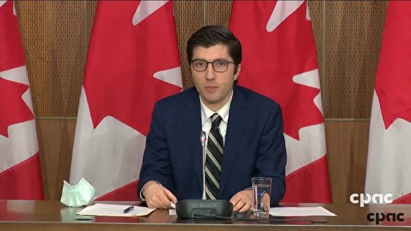 2021年11月25日，加拿大國會議員吉尼斯（Garnett Genuis）致信外交部長，呼籲「關注劉豔女士的案件」。（吉尼斯官網）