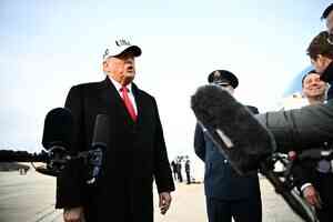 特朗普回白宮聽簡報 將對伊朗作出回應