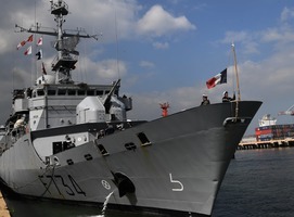 罕見航行 法國軍艦本月通過台灣海峽