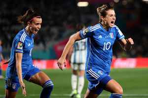 女足世界盃：意大利絕殺阿根廷 德國巴西大勝