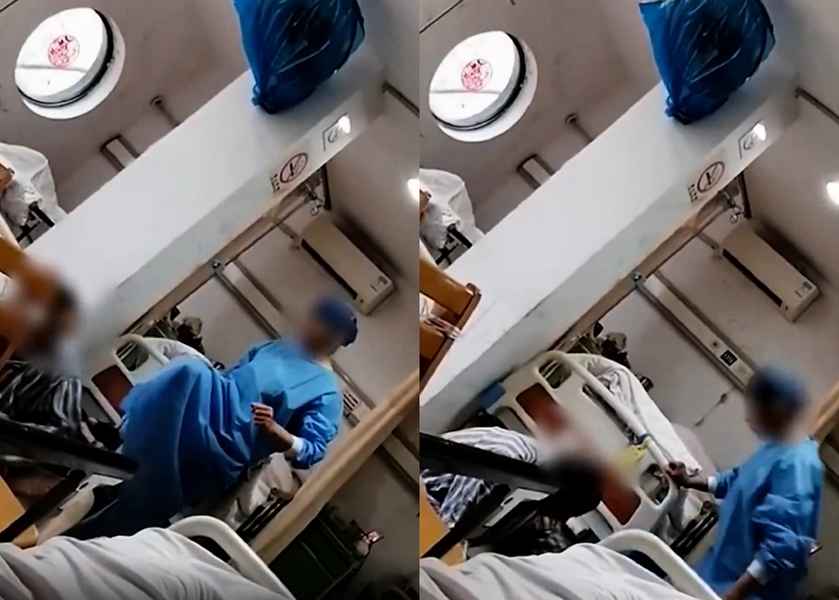 上海87歲老人去世 生前遭護工毆打畫面曝光