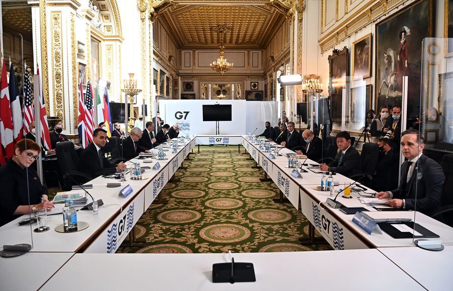 G7譴責中俄霸凌 關注台海局勢 新疆香港人權問題