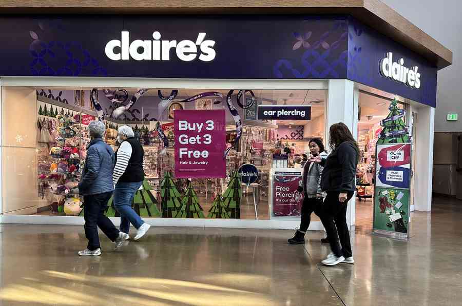 債務龐大 零售商Claire's再次申請破產保護