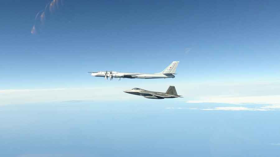美軍戰機在阿拉斯加附近攔截6架俄軍機