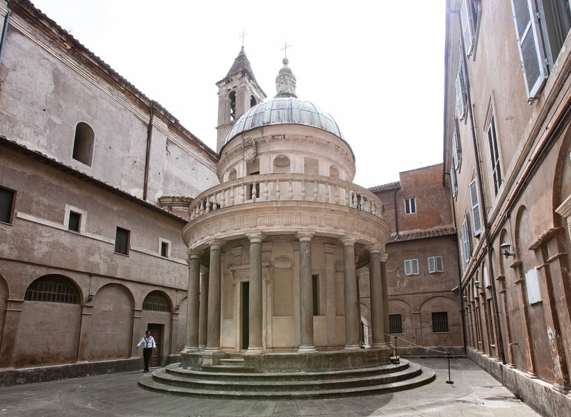 Tempietto小聖堂：文藝復興全盛時期建築的巔峰之作