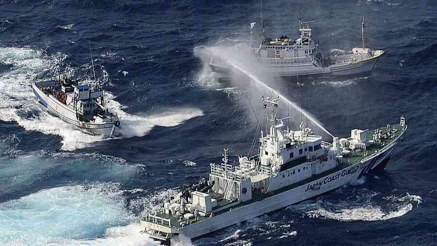 中日外交戰升級 中共海警船巡航「釣魚台」