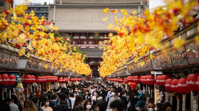 中國赴日遊受阻後 歐美遊客補上 日本旅遊業照常熱絡