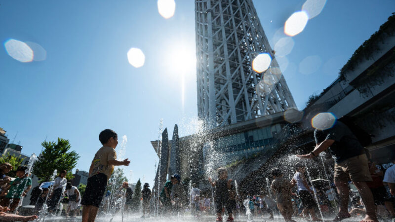 日本「猛暑日」多達195處 逾百人中暑送醫
