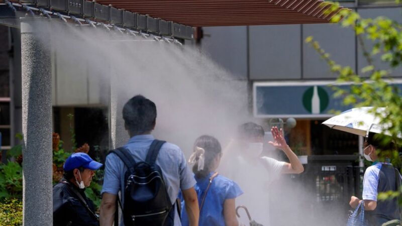 日本酷暑又傳疑似中暑死亡案例 高溫或持續到8月中旬