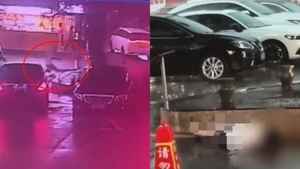 廣西男子在海南遭雷擊身亡 監控拍下事發瞬間