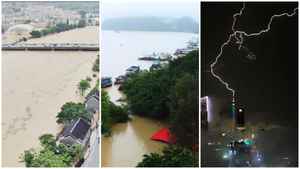廣東暴雨持續 北江流域洪水或百年一遇（影片）