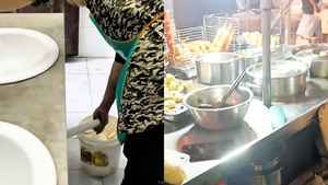 長沙「臭豆腐」老闆 用公廁下水管沖洗豆腐（影片）