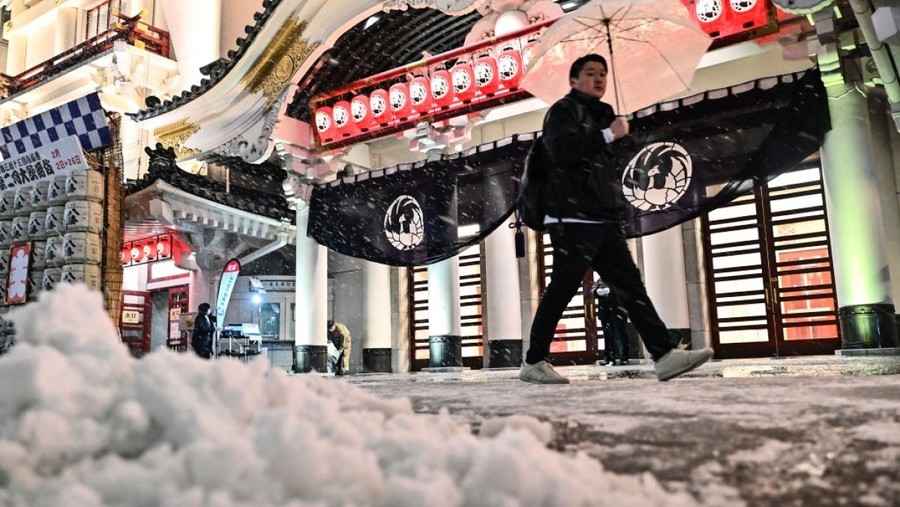 強烈冷空氣 日本各地出現今年冬季最低溫