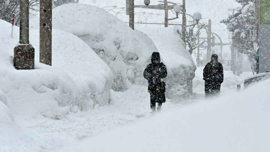 日本靠日本海一側雪勢增強 山形新幹線全線停駛