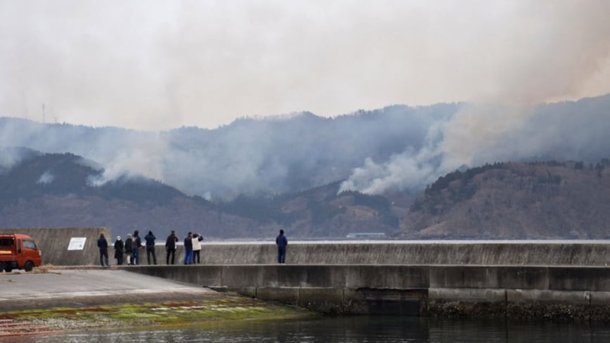 日本岩手山林火災延燒一周 大船渡9%土地成灰燼