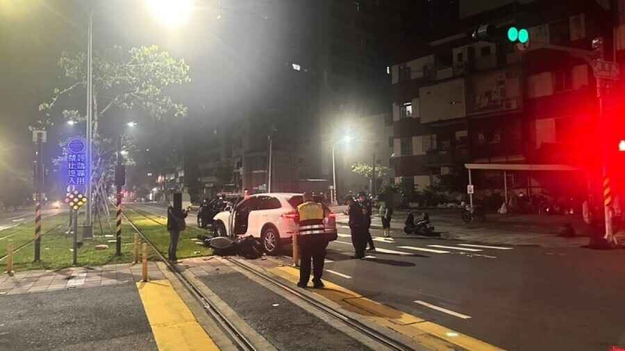 3天2宗奪命車禍 高雄男闖紅燈撞女騎士不治