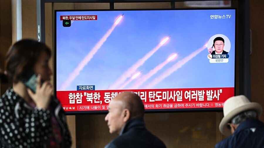 南韓：北韓發射多枚巡航導彈 落入東海