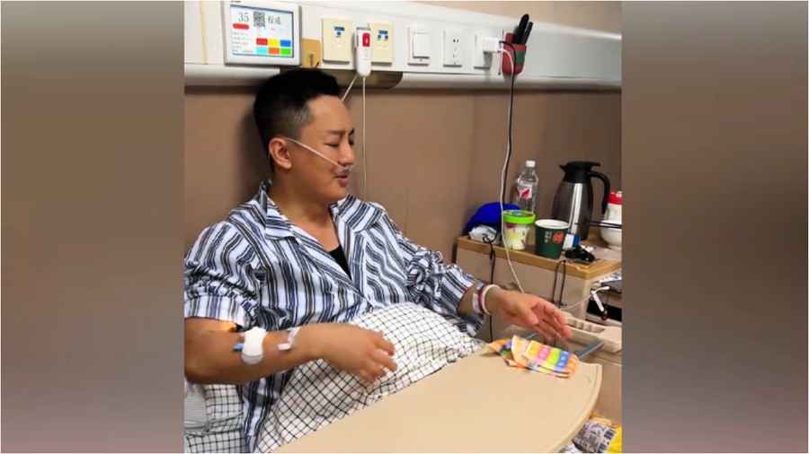 中國知名主持人程成高燒暈厥 直言「離死亡很近」