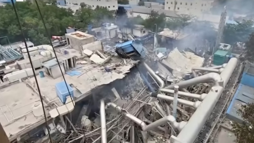 印度化工廠反應爐強烈爆炸 至少12人喪命