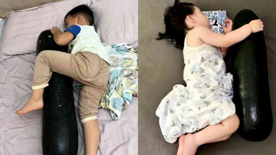 「抱冬瓜睡覺」在大陸突然走紅 醫生提醒老人兒童要小心   