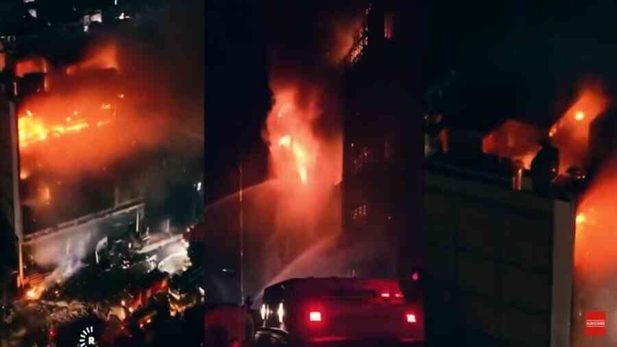 伊拉克商場大火至少61人罹難 多人在洗手間窒息亡