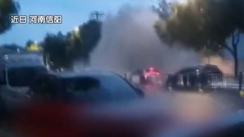 大陸多處地表溫度超80℃ 水管也熱爆（影片）