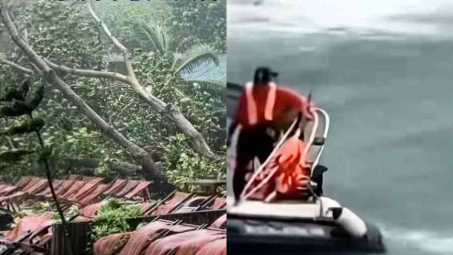陸遊客在泰國遇颱風 一人被樹砸死一人被浪捲走