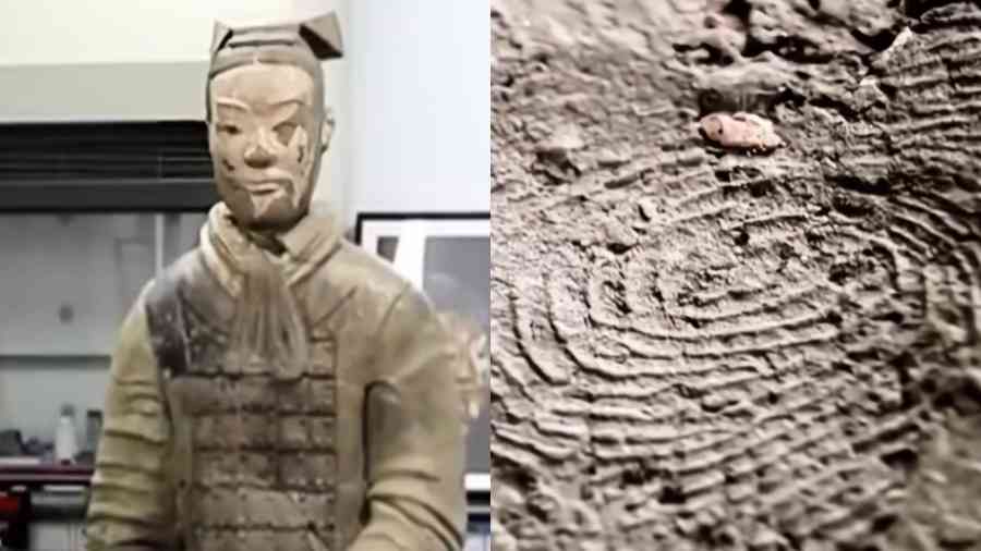 兵馬俑身上發現2千年前未成年工匠指紋