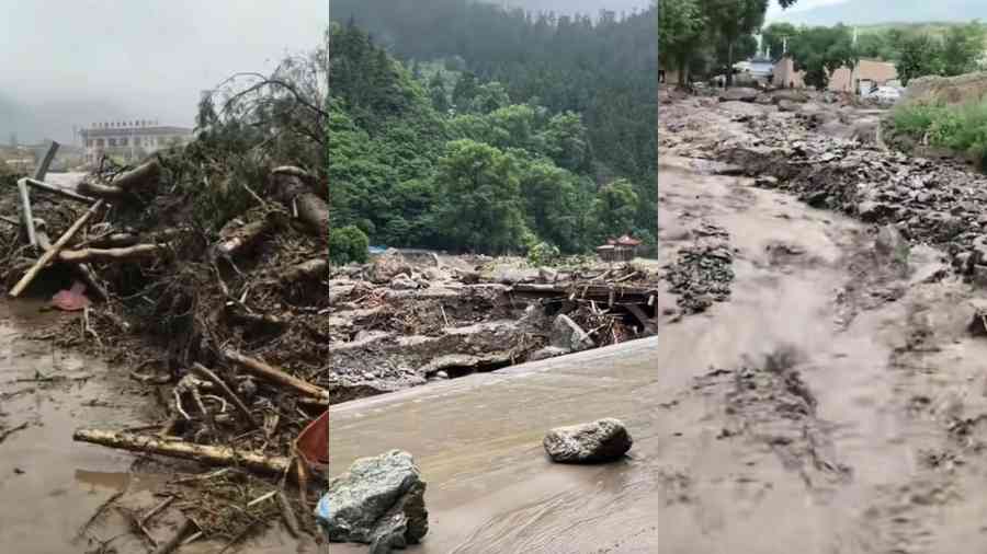 中國甘肅洪災已致10人遇難33人失聯 數千人被困