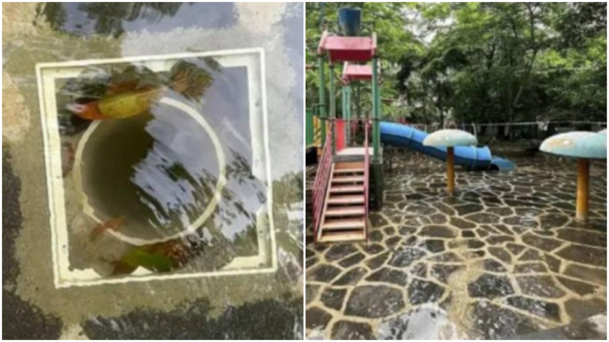 雲南景區水池奪命 6歲童腿被卡 媽媽親睹愛女溺斃