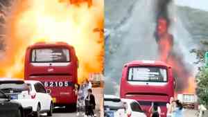 山西運油車爆炸 火勢衝天 現場如災難片（影片）