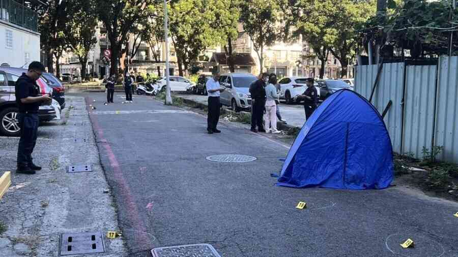 高雄左營男遭當街「行刑式射殺」疑犯駕車逃逸