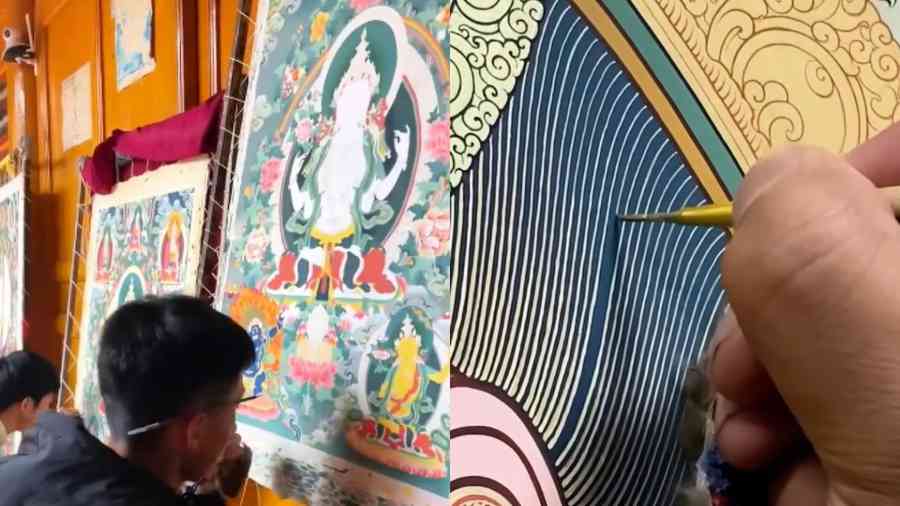 揭密：西藏畫師用生命繪製的「唐卡」（影片）