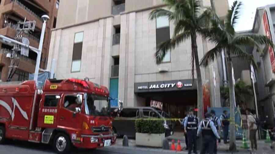 沖繩國際通旅館命案 疑兒弒父被捕